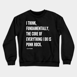 Punker's PHILosophy! Crewneck Sweatshirt